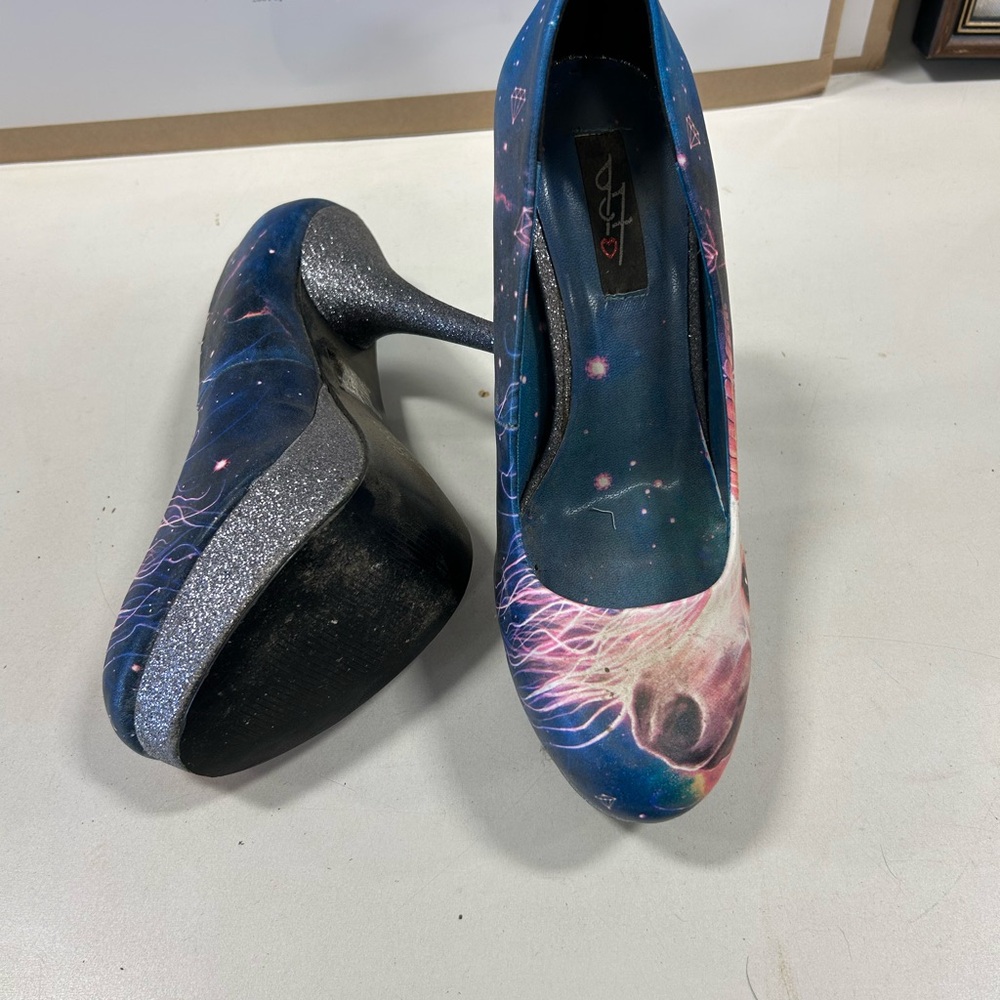 Iron Fist Multicolor Unicorn Heels - Picture 3 of 3